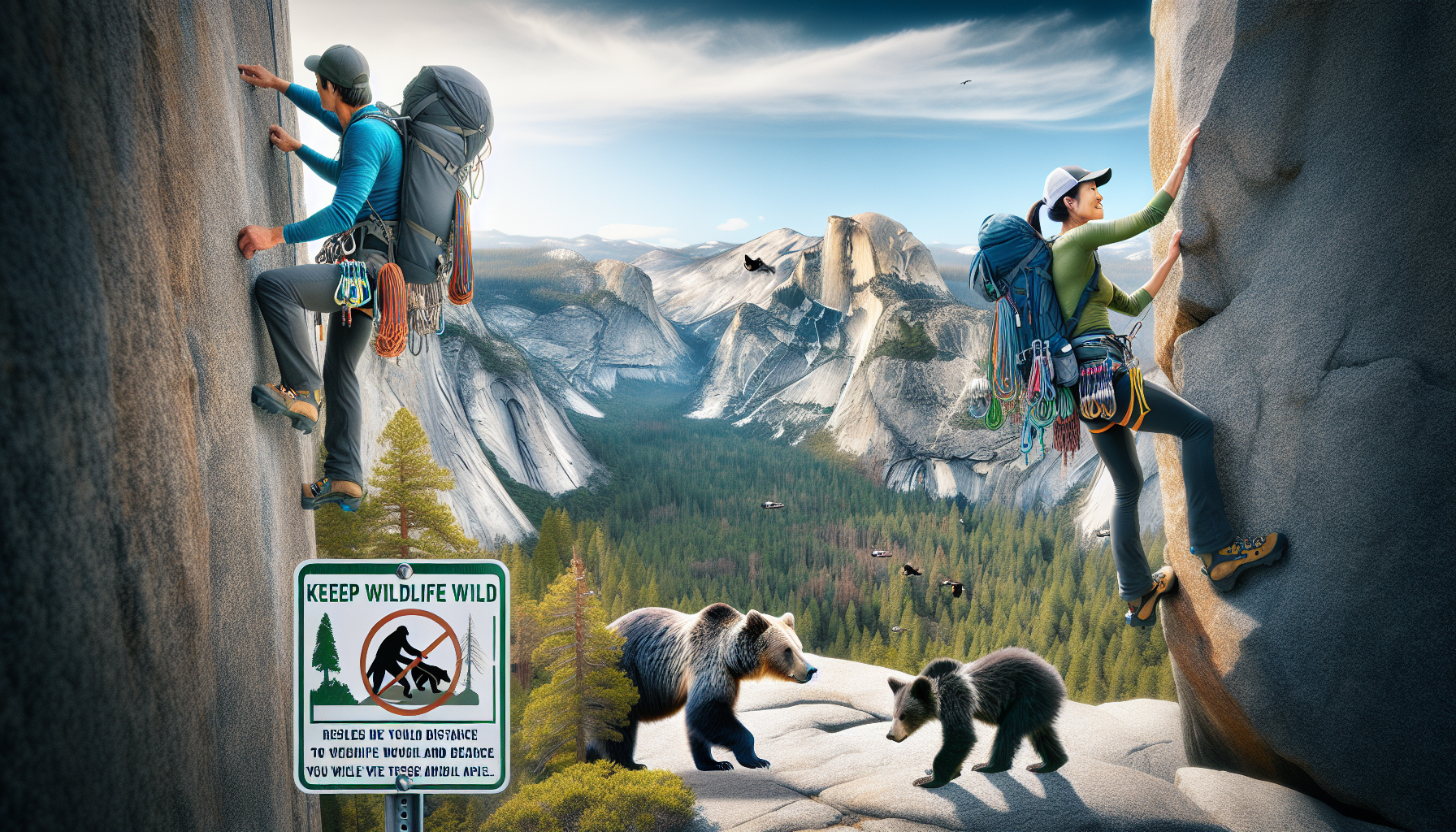 Understanding Wildlife Guidelines for Climbers in Yosemite